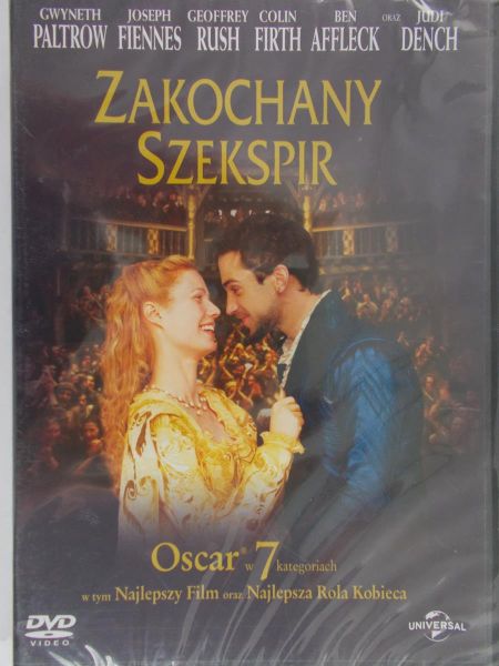Madden John - Zakochany Szekspir, DVD, Nowa