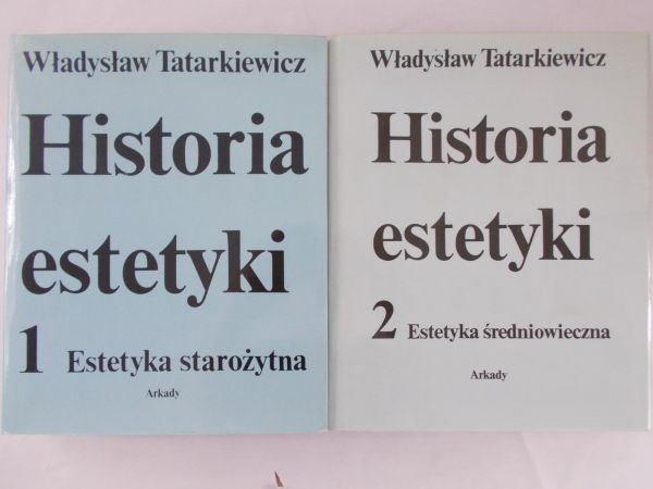 Tatarkiewicz Władysław - Historia estetyki, Tom I-II