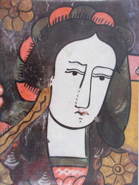 Romanian Folk Painting on Glass