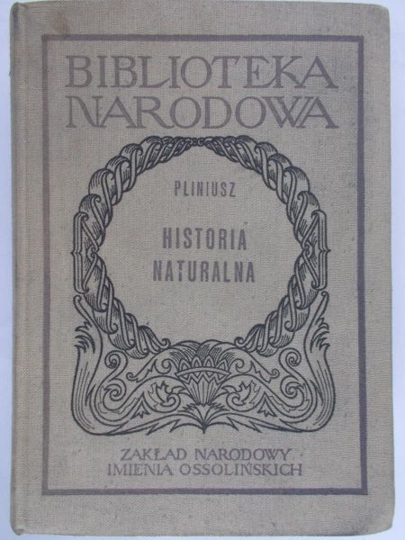 Pliniusz - Historia naturalna