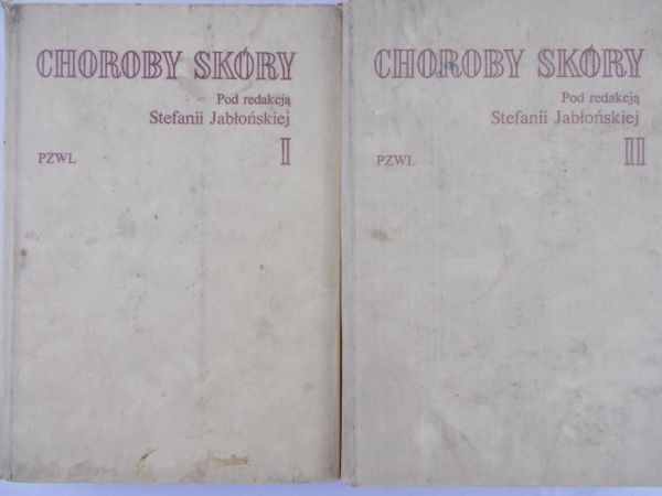 Jabłońska Stefania - Choroby skory, Tom I-II