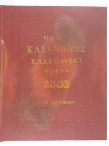 Nowy kalendarz krakowski na rok 1832, Reprint