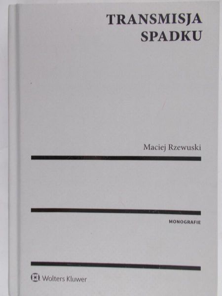 Rzewuski Maciej - Transmisja spadku