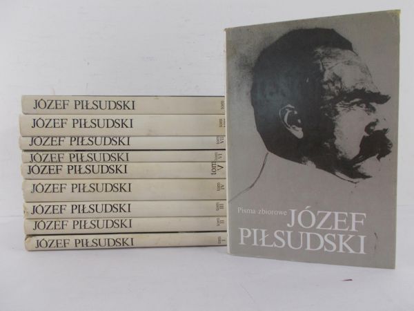 Piłsudski Józef  - Pisma zbiorowe, Tom I-X, reprint z ok 1937 r