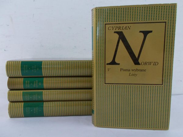 Norwid Cyprian - Pisma wybrane. Tom I - V