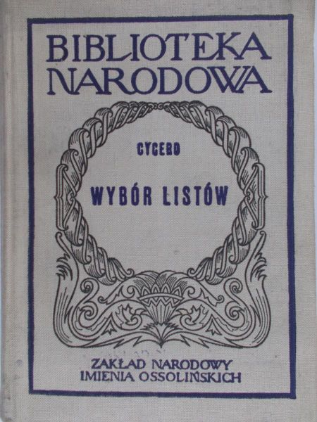 Cycero Marek Tulliusz - Wybór listów
