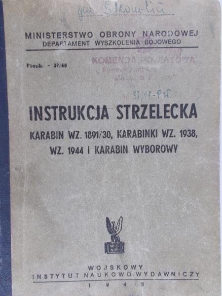 Instrukcja strzelecka, 1948 r.