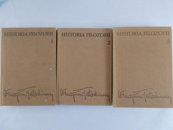 Tatarkiewicz W. - Historia filozofii, Tom I-III