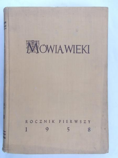 Mówią wieki