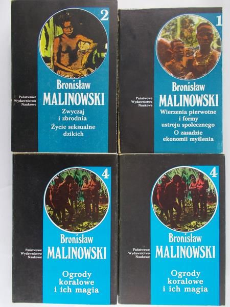 Malinowski Bronisław - Dzieła, T. I, II, IV