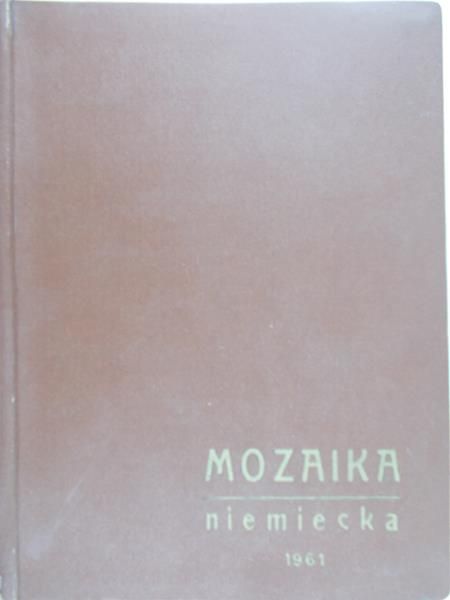 Mozaika niemiecka, rocznik 1961