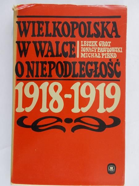Grot Leszek  - Wielkopolska w walce o niepodległość 1918-1919