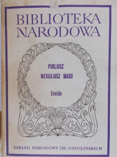 Maro Publisz Wergiliusz - Eneida, BN