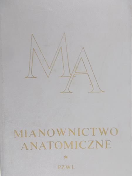 Mianownictwo Anatomiczne