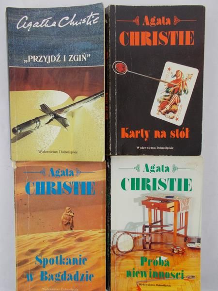 Christie Agata  - Zestaw czterech książek
