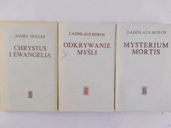 Boros / Dulles - Mysterium Mortis / Odkrywanie myśli / Chrystus i Ewangelia