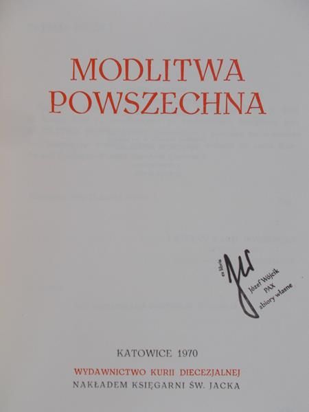 Małaczyński Franciszek (red.) - Modlitwa powszechna
