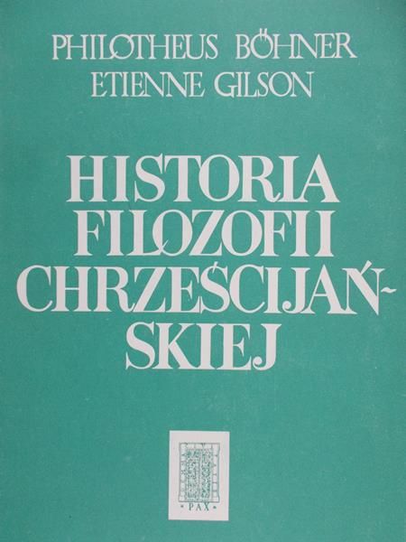 Stomma Stanisław - Historia filozofii chrześcijańskiej