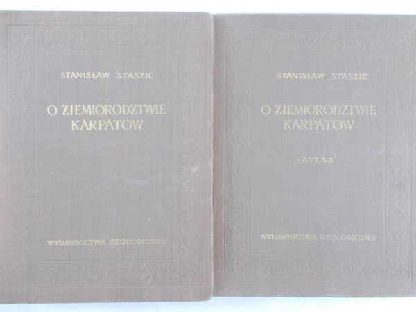 Staszic Stanisław - O ziemiorodztwie Karpatow. Książka i atlas