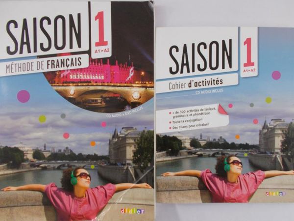 Heu Elodie - Saison 1, methode de Francais. Cahier d'activites