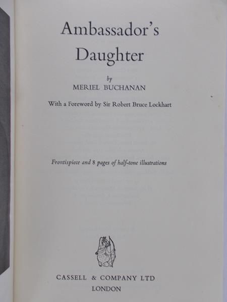 Buchanan Meriel - Ambassador's Daughter