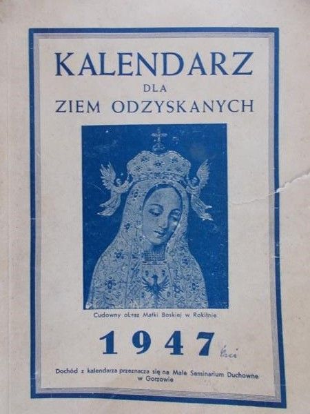 Kalendarz dla ziem odzyskanych, 1947 r