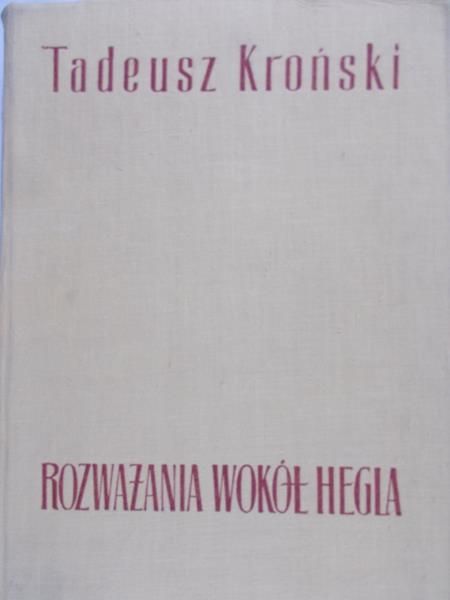 Rozważania wokół Hegla