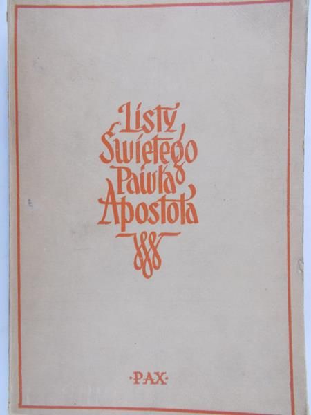 Listy Świętego Pawła Apostoła