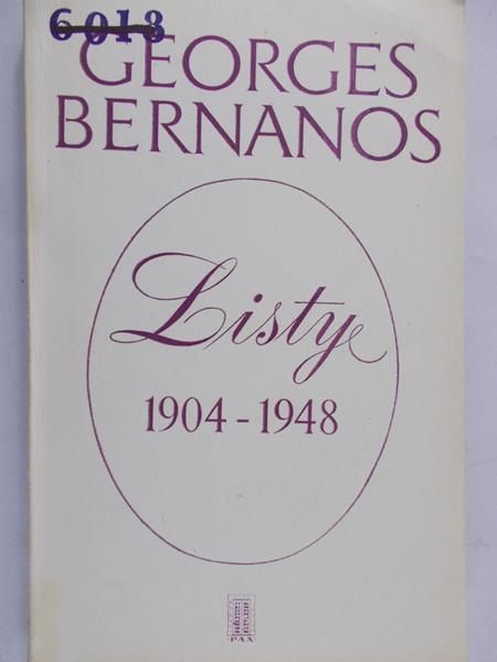 Bernanos Georges  - Listy 1904-1948