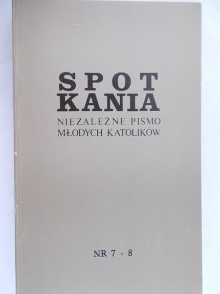 Spotkania. Niezależne pismo młodych katolików