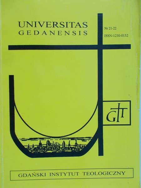Kropidłowski Zdzisław (red.) - Universitas Gedanensis Nr 21-22