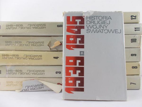 Szaciło Tadeusz (red.) - Historia drugiej wojny światowej 1939-1945, 12 tomów