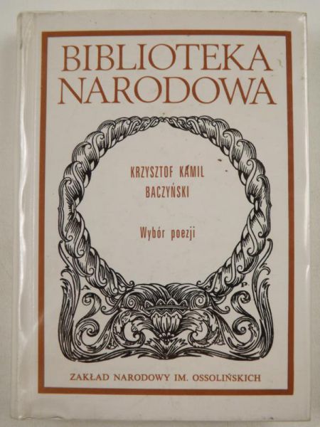 Baczyński Krzysztof Kamil - Wybór poezji