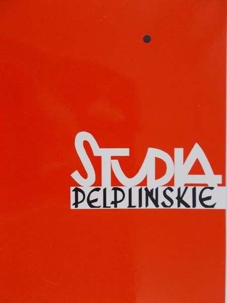 Bączkowski Antoni - Studia Peliplińskie, tom XLIV