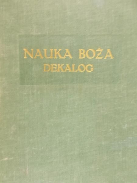 Zaleski Wincenty - Nauka Boża. Dekalog