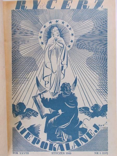 Rycerz Niepokalanej Nr. 1, 1949 rok