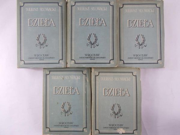 Słowacki Juliusz - Dzieła 1949 r.