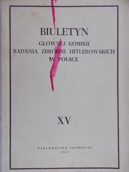Ziembiński Wojciech - Biuletyn Głównej Komisji Badania Zbrodni Hitlerowskich w Polsce