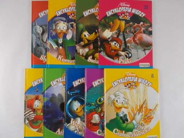 Disney - Encyklopedia wiedzy 9 ksiażek