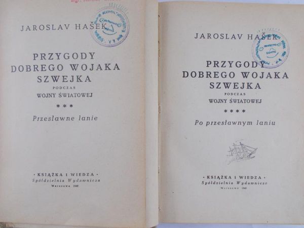 Hasek Jarosław - Przesławne lanie tom III i IV