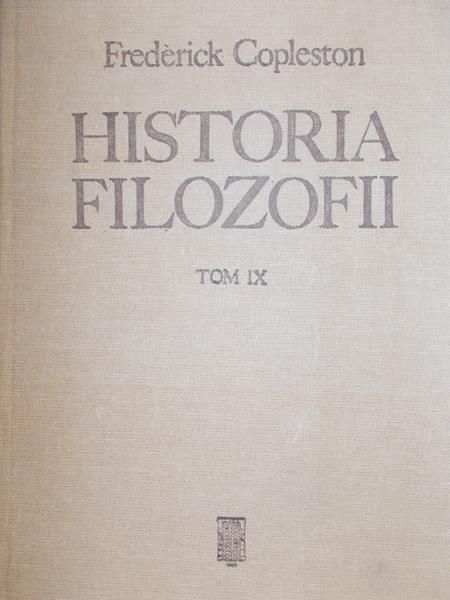 Copleston Frederick - Historia filozofii TOM IX