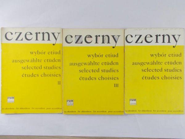Czerny Carl - Wybór etiud, nuty