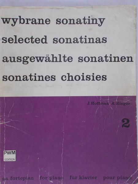 Hoffman J. - Wybrane sonatiny