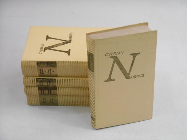 Norwid Cyprian  -  Pisma wybrane, tom I-V