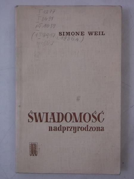 Well Simone - Świadomość nadprzyrodzona