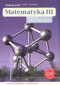 Lech Jacek - Matematyka z plusem 3 Podręcznik Liceum, technikum