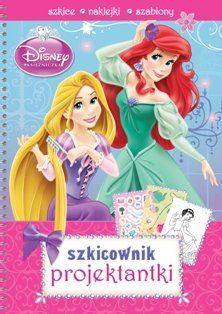 Disney księżniczka, szkicownik projektantki