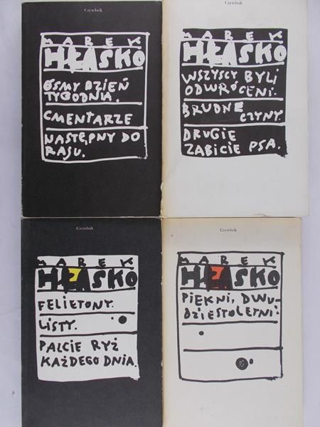 Hłasko Marek - Zestaw 4 książek