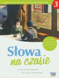 Doroszewski Piotr - Słowa na czasie 3 Podręcznik do kształcenia literackiego i kulturowego