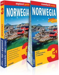 Duda Tomasz - Norwegia 3 w 1 Przewodnik atlas mapa